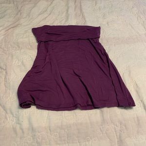 Jersey Skirt - Purple- Size Large